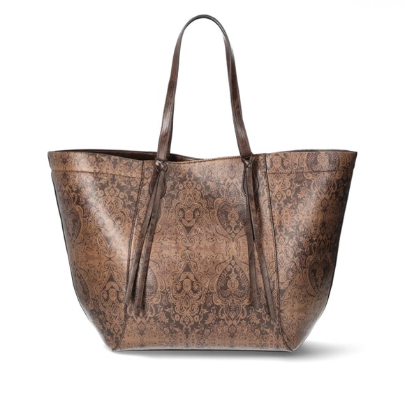 The Pioneer Woman Tapestry Print Large Tote Bag, Brown. NWT - Picture 1 of 4